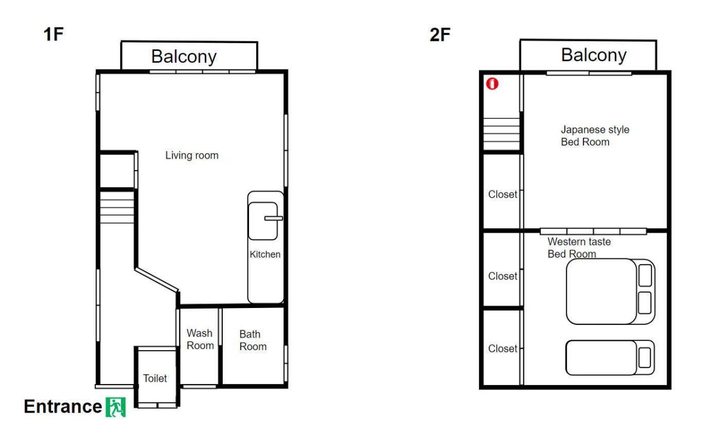 Apartment Asahistay -koiwa, Free Parking O, Whole Family House, Japanese Garden Taste